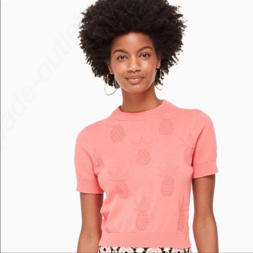 Kate Spade nwot ♠️ pineapple sweater